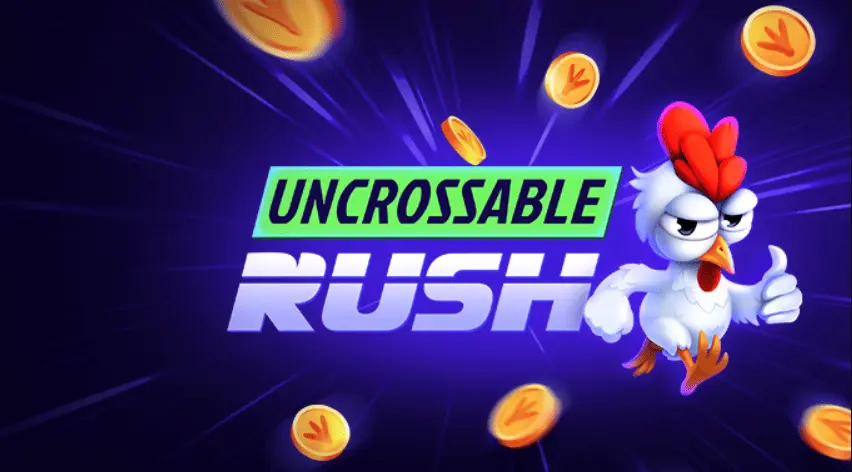 Pollo del juego Uncrossable Rush